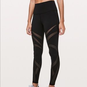 Lululemon Wunder Under High-Rise Tight 28* Mesh